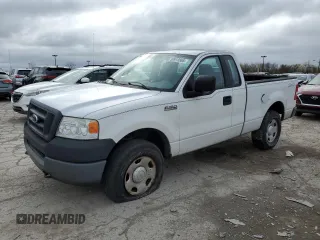 2005 Ford F-150 XL with VIN 1FTRF14W75NB60929, listed as a Copart auction lot 50913565 with 182,845 mi miles and Salvage Title. Bid and sale history available at carsss.com. Image 1.