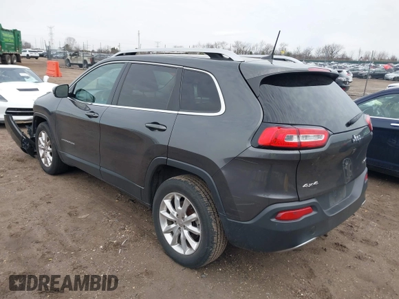 2016 Jeep Cherokee Limited z VIN 1C4PJMDBXGW170596, wystawiony jako IAAI lot #41821900 z przebiegiem 138 593 mil mil oraz . Historia ofert i sprzedaży dostępna na DreamBid. Obrazek 3.