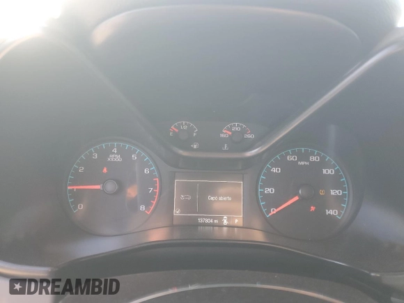 2015 Chevrolet Colorado 2WD WT with VIN 1GCGSAE38F1121119, listed as a Copart auction lot 79663854 with 137,804 mi miles and Salvage title. Bid and sale history available at DreamBid. Image 9.