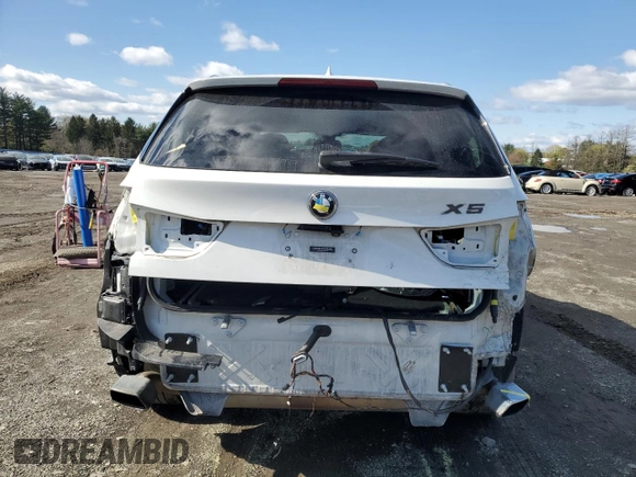 2018 BMW X5 xDrive35i with VIN 5UXKR0C53J0X93705, listed as a Copart auction lot 51715435 with 106,677 mi miles and Salvage Title. Bid and sale history available at carsss.com. Image 6.