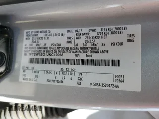 2018 Ford F-150 XL with VIN 1FTEW1EG1JKC19068, listed as a Copart auction lot 52429325 with 149,525 mi miles and Salvage Title. Bid and sale history available at carsss.com. Image 12.