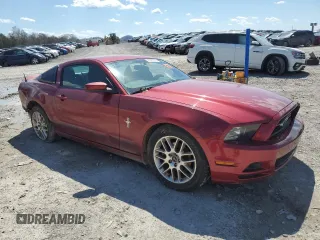2014 Ford Mustang V6 with VIN 1ZVBP8AM6E5303330, listed as a Copart auction lot 49867005 with 163,071 mi miles and Clean Title. Bid and sale history available at carsss.com. Image 4.