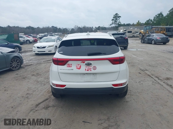 2017 Kia Sportage LX with VIN KNDPM3AC8H7066893, listed as a IAAI auction lot 41567428 with 112,634 mi miles and . Bid and sale history available at carsss.com. Image 16.