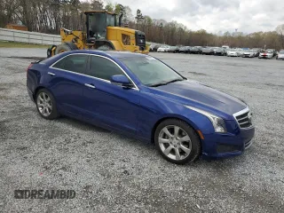 2014 Cadillac ATS Luxury RWD with VIN 1G6AB5SX5E0193732, listed as a Copart auction lot 50303705 with 73,565 mi miles and Salvage Title. Bid and sale history available at carsss.com. Image 4.