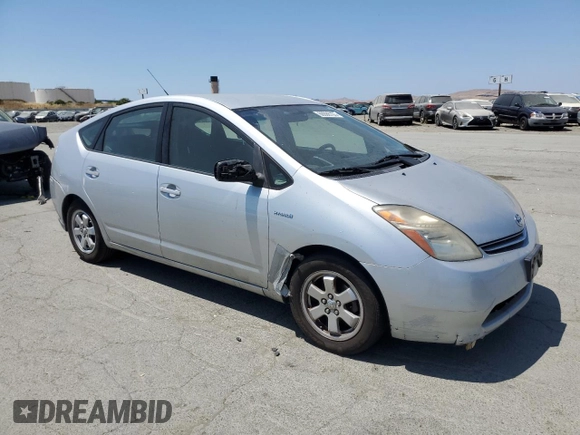 2007 Toyota Prius with VIN JTDKB20UX77652188, listed as a Copart auction lot 60086705 with 286,718 mi miles and Salvage title. Bid and sale history available at DreamBid. Image 4.
