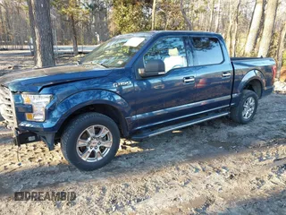 2017 Ford F-150 XL with VIN 1FTEW1CF0HFC11119, listed as a IAAI auction lot 41600880 with 118,466 mi miles. Bid and sale history available at carsss.com. Image 2.