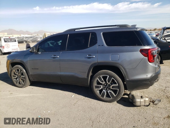 2021 GMC Acadia SLE with VIN 1GKKNKLS5MZ165860, listed as a Copart auction lot 84919044 with 36,425 mi miles and Salvage Title. Bid and sale history available at DreamBid. Image 2.