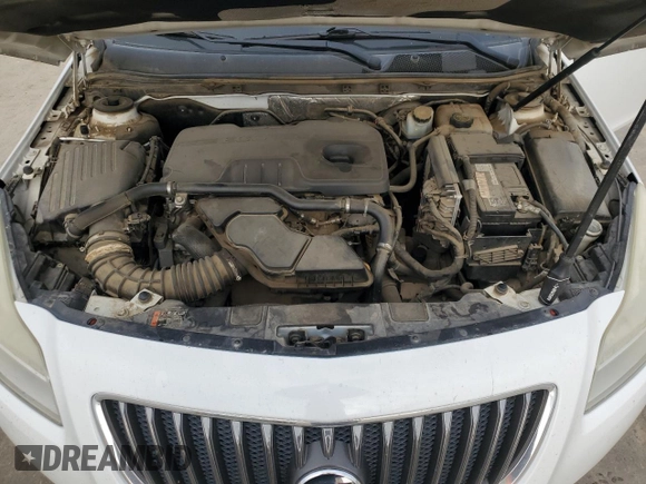 2012 Buick Regal with VIN 2G4GR5EK6C9181221, listed as a Copart auction lot 43464495 with 167,761 mi miles and Salvage Title. Bid and sale history available at carsss.com. Image 13.