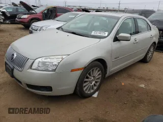 2008 Mercury Milan Premier with VIN 3MEHM08138R623000, listed as a Copart auction lot 43418225 with 84,001 mi miles and Salvage Title. Bid and sale history available at carsss.com. Image 1.