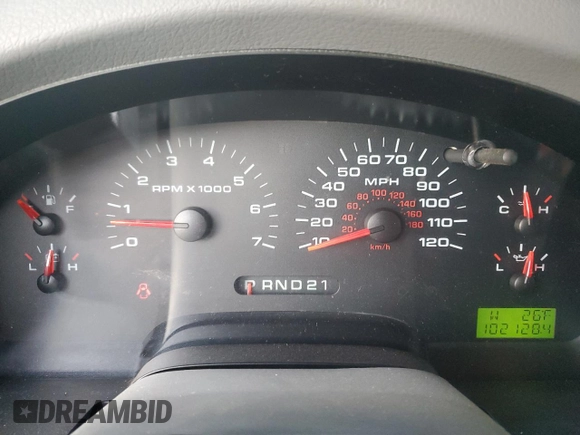 2006 Ford F-150 XLT with VIN 1FTPX04596KB93701, listed as a Copart auction lot 87672425 with 102,128 mi miles and Salvage title. Bid and sale history available at DreamBid. Image 9.