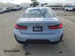 2024 BMW 3 Series M340i with VIN 3MW49FS03R8E17281, listed as a Copart auction lot 51256225 with 18,241 mi miles and Salvage Title. Bid and sale history available at carsss.com. Image 6.