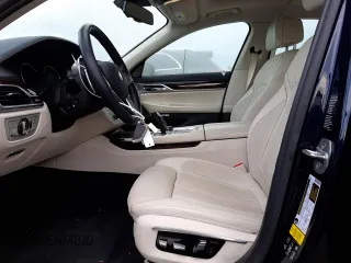 2016 BMW 7 Series 750i xDrive with VIN WBA7F2C5XGG419116, listed as a Copart auction lot 74141363 with 22,218 mi miles. Bid and sale history available at carsss.com. Image 7.