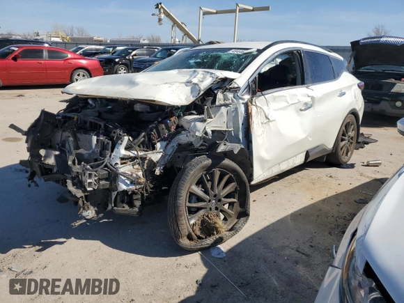 2023 Nissan Murano SV с VIN 5N1AZ2BS5PC110910, выставлен на аукционе Copart как лот 49446465 с пробегом Не указан миль и Списание • Salvage title. История ставок и продаж доступна на DreamBid. Изображение 1.