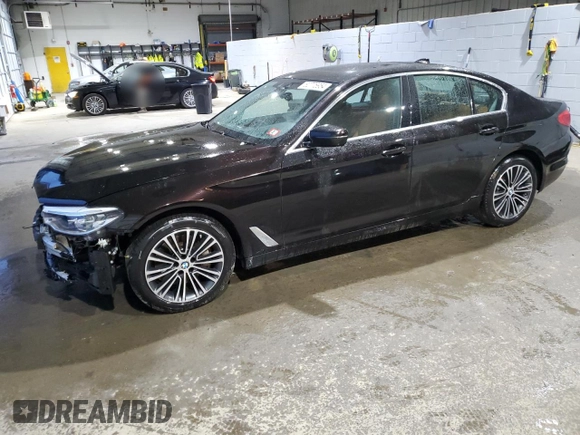 2020 BMW 5 Series 540i xDrive with VIN WBAJS3C07LCE60173, listed as a Copart auction lot 82776954 with Not provided miles and Salvage title. Bid and sale history available at DreamBid. Image 1.