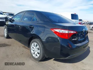 2016 Toyota Corolla L with VIN 5YFBURHE5GP383533, listed as a IAAI auction lot 42068306 with 144,048 mi miles and . Bid and sale history available at DreamBid. Image 3.