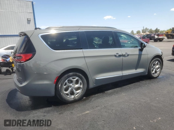 2023 Chrysler Pacifica Limited with VIN 2C4RC1GG8PR529266, listed as a Copart auction lot 60460235 with 56,506 mi miles and Clean title. Bid and sale history available at DreamBid. Image 3.