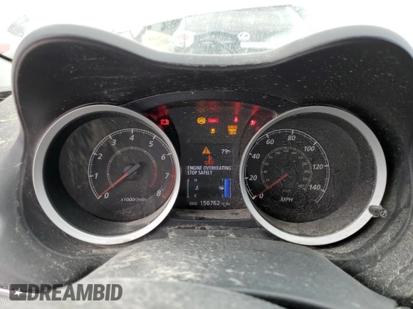 2011 Mitsubishi Lancer GTS with VIN JA32U8FW3BU031079, listed as a Copart auction lot 74905824 with 150,762 mi miles and Non Repairable. Bid and sale history available at carsss.com. Image 9.