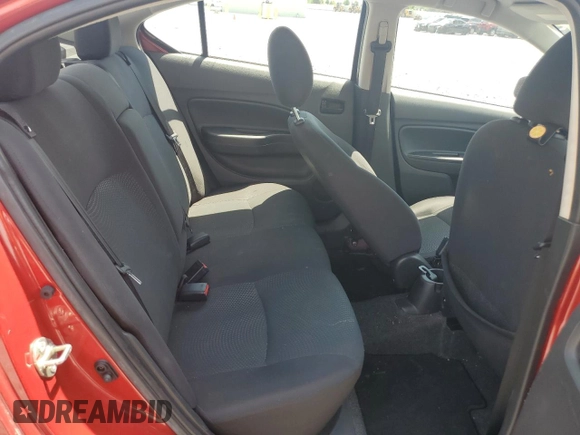2019 Mitsubishi Mirage ES z VIN ML32F3FJ3KHF10586, wystawiony jako Copart lot #57553515 z przebiegiem 90 408 mil mil oraz Nie do naprawy • Non repairable. Historia ofert i sprzedaży dostępna na DreamBid. Obrazek 10.