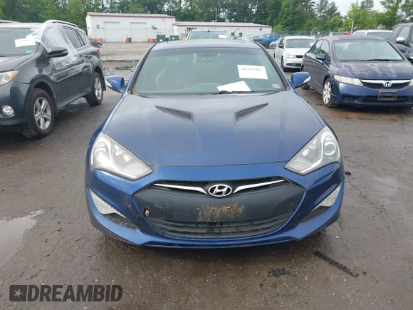 2016 Hyundai Genesis Coupe R-Spec with VIN KMHHU6KJ1GU132635, listed as a IAAI auction lot 42393361 with 138,793 mi miles and . Bid and sale history available at DreamBid. Image 12.