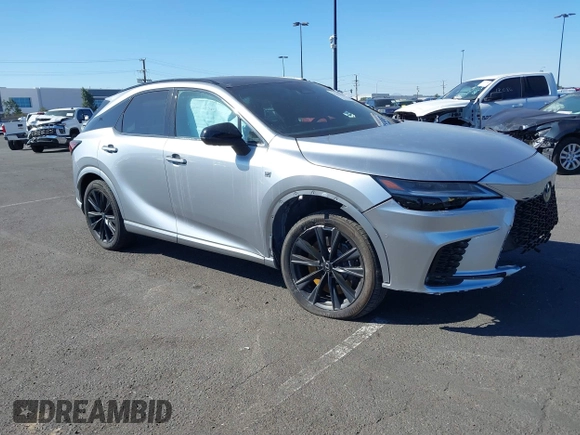 2023 Lexus RX 500h F Sport Performance с VIN 2T2BCMEAXPC010507, выставлен на аукционе IAAI как лот 41383030 с пробегом 10 075 миль миль и . История ставок и продаж доступна на DreamBid. Изображение 1.