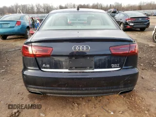 2016 Audi A6 3.0T Premium Plus with VIN WAUFGAFCXGN160524, listed as a Copart auction lot 40985503 with 47,575 mi miles. Bid and sale history available at carsss.com. Image 6.