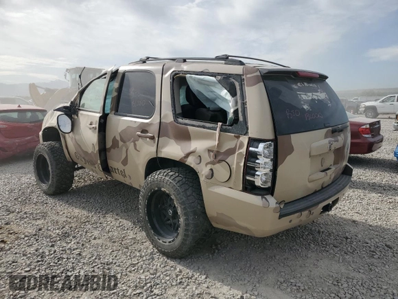 2013 Chevrolet Tahoe LT with VIN 1GNSKBE03DR307517, listed as a Copart auction lot 60470725 with Not provided miles and Clean title. Bid and sale history available at DreamBid. Image 2.