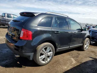2013 Ford Edge SEL with VIN 2FMDK3JC4DBC16634, listed as a Copart auction lot 49142865 with 157,370 mi miles and Salvage Title. Bid and sale history available at carsss.com. Image 3.