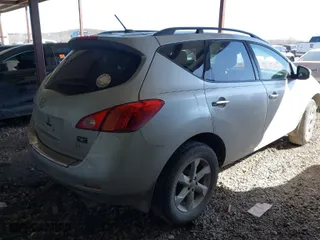 2010 Nissan Murano S with VIN JN8AZ1MU6AW020060, listed as a IAAI auction lot 41732286 with 222,609 mi miles. Bid and sale history available at carsss.com. Image 4.