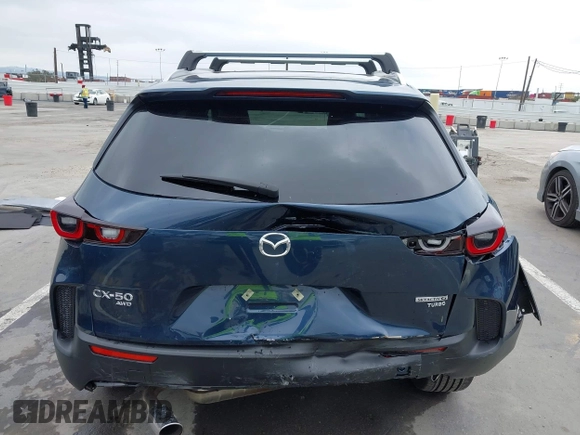 2024 Mazda CX-50 2.5 Turbo with VIN 7MMVABXY1RN237106, listed as a IAAI auction lot 42117311 with 3,135 mi miles and . Bid and sale history available at DreamBid. Image 16.