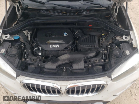 2017 BMW X1 sDrive28i with VIN WBXHU7C35H5H36894, listed as a Copart auction lot 86144154 with 78,355 mi miles and Salvage Title. Bid and sale history available at carsss.com. Image 12.