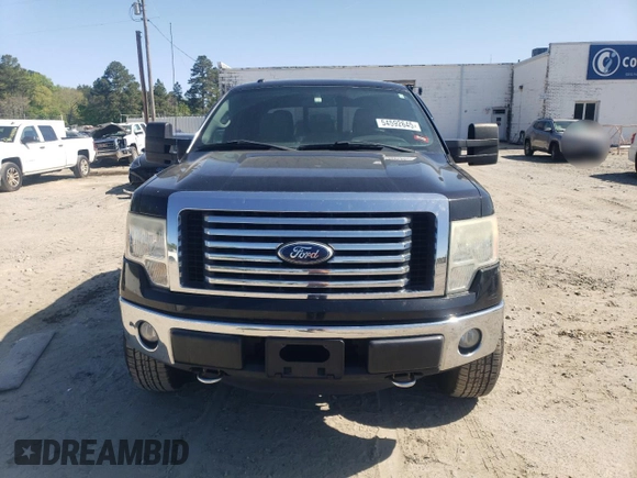 2011 Ford F-150 XL with VIN 1FTFW1EF0BFA57245, listed as a Copart auction lot 54592645 with 137,070 mi miles and Salvage title. Bid and sale history available at DreamBid. Image 5.