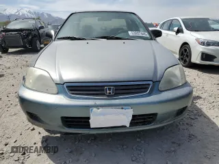 2000 Honda Civic VP with VIN 2HGEJ6612YH502054, listed as a Copart auction lot 53097445 with 171,322 mi miles and Salvage Title. Bid and sale history available at carsss.com. Image 5.
