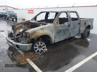 2007 Ford F-150 XLT with VIN 1FTPW14V97FA25690, listed as a IAAI auction lot 41855023 with 1 mi miles. Bid and sale history available at carsss.com. Image 2.