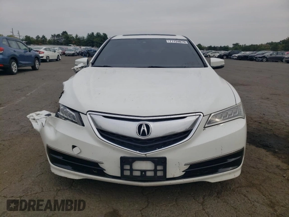2017 Acura TLX V6 w/Technology Pkg with VIN 19UUB3F53HA003403, listed as a Copart auction lot 71724874 with 96,437 mi miles and Salvage Title. Bid and sale history available at carsss.com. Image 5.