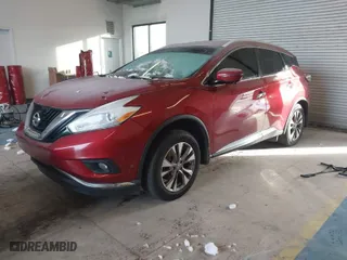 2016 Nissan Murano S with VIN 5N1AZ2MG5GN116476, listed as a IAAI auction lot 41387927 with 222,290 mi miles. Bid and sale history available at carsss.com. Image 2.