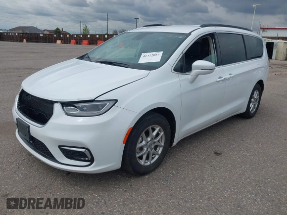2022 Chrysler Pacifica Touring L with VIN 2C4RC1BG5NR170186, listed as a IAAI auction lot 41422057 with 71,204 mi miles and . Bid and sale history available at DreamBid. Image 18.