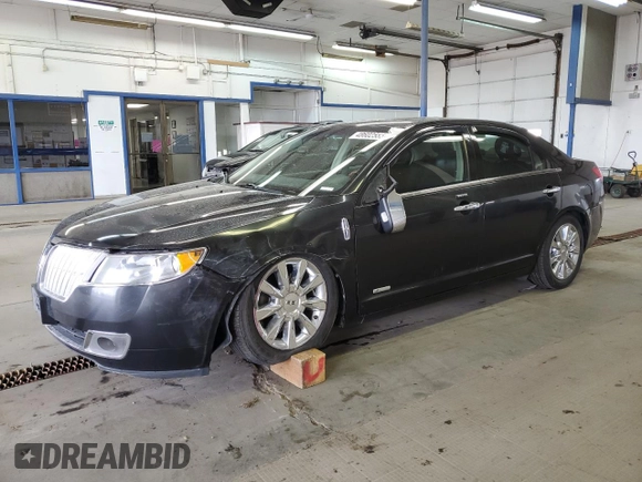 2011 Lincoln MKZ Hybrid with VIN 3LNDL2L34BR751191, listed as a Copart auction lot 48602555 with 161,494 mi miles and Salvage Title. Bid and sale history available at carsss.com. Image 1.
