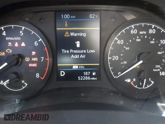 2022 Nissan Altima S z VIN 1N4BL4BV3NN420092, wystawiony jako IAAI lot #41996137 z przebiegiem 52 286 mil mil oraz . Historia ofert i sprzedaży dostępna na DreamBid. Obrazek 16.