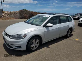 2018 Volkswagen Golf SportWagen S with VIN 3VWD17AU6JM760485, listed as a Copart auction lot 65087914 with 73,357 mi miles and Salvage Title. Bid and sale history available at carsss.com. Image 1.