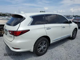 2020 Infiniti QX60 Pure with VIN 5N1DL0MM9LC520735, listed as a Copart auction lot 58567435 with 66,737 mi miles and Salvage title. Bid and sale history available at DreamBid. Image 3.