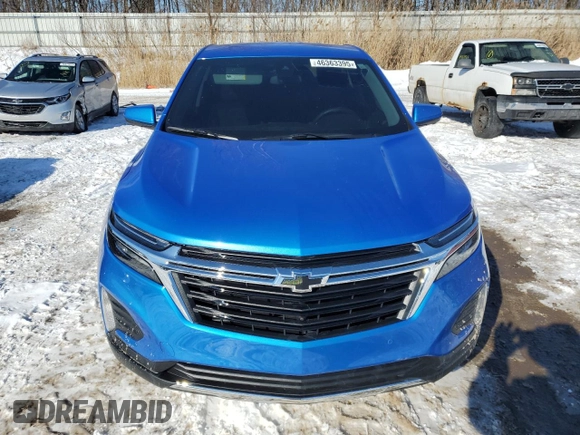 2024 Chevrolet Equinox LT with VIN 3GNAXKEG5RL256563, listed as a Copart auction lot 46363395 with 17,710 mi miles and Non Repairable. Bid and sale history available at DreamBid. Image 5.