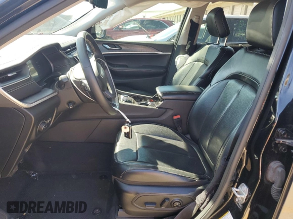 2021 Jeep Grand Cherokee Limited with VIN 1C4RJKBG2M8106998, listed as a Copart auction lot 49034945 with 44,269 mi miles and Salvage Title. Bid and sale history available at DreamBid. Image 7.