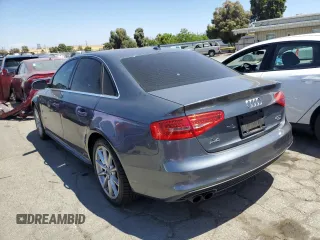 2014 Audi A4 Premium Plus with VIN WAUHFAFL9EN013443, listed as a Copart auction lot 58468394 with 149,965 mi miles and Salvage title. Bid and sale history available at DreamBid. Image 2.