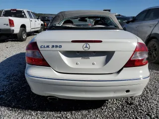 2007 Mercedes-Benz CLK 350 with VIN WDBTK56F07T081699, listed as a Copart auction lot 75715594 with 93,349 mi miles and Salvage Title. Bid and sale history available at DreamBid. Image 6.