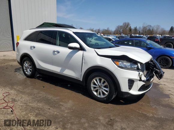 2019 Kia Sorento LX with VIN 5XYPGDA32KG439451, listed as a Copart auction lot 53784265 with 73,420 mi miles and Salvage Title. Bid and sale history available at carsss.com. Image 4.