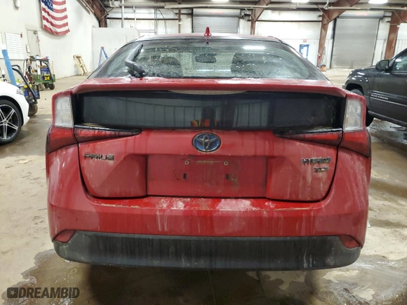 2021 Toyota Prius L Eco with VIN JTDKAMFU0M3128332, listed as a Copart auction lot 42746295 with 120,434 mi miles and Clean Title. Bid and sale history available at carsss.com. Image 6.