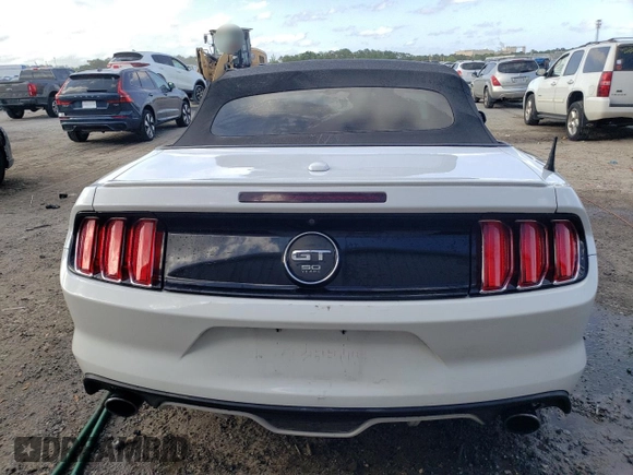2015 Ford Mustang GT Premium with VIN 1FATP8FF1F5368028, listed as a Copart auction lot 52133395 with 79,260 mi miles and Salvage Title. Bid and sale history available at DreamBid. Image 6.