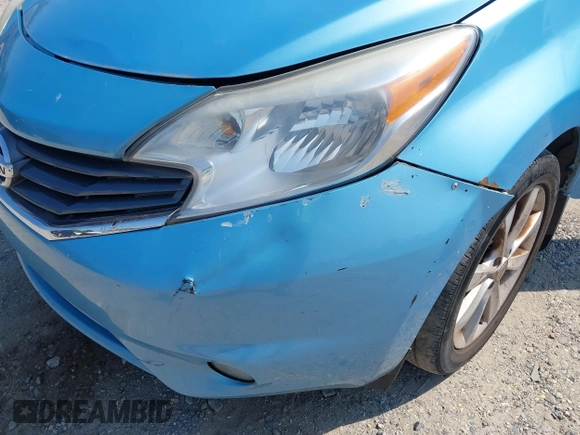2014 Nissan Note S with VIN 3N1CE2CP7EL381412, listed as a IAAI auction lot 42425815 with 128,391 mi miles and . Bid and sale history available at DreamBid. Image 6.