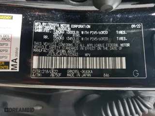 2023 Toyota 4Runner TRD Sport with VIN JTESU5JR7P6102843, listed as a Copart auction lot 66309624 with 21,733 mi miles and Salvage Title. Bid and sale history available at carsss.com. Image 16.