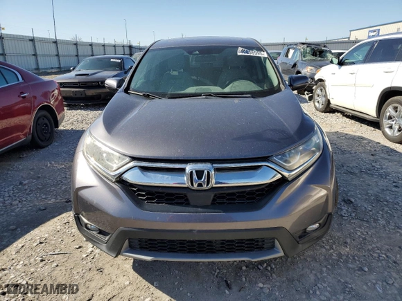 2017 Honda CR-V EX with VIN 7FARW1H57HE028598, listed as a Copart auction lot 49808995 with 130,759 mi miles and Salvage Title. Bid and sale history available at carsss.com. Image 5.